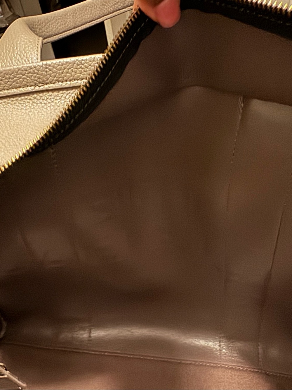 Marc Jacobs Gray 'The Tote Bag' Leather Tote - Picture 9 of 16
